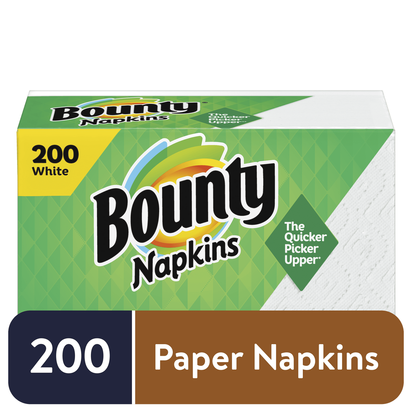 Paper Napkins, White, 200 Count